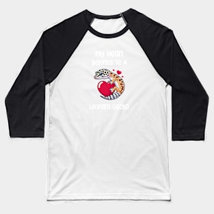 Leopard Gecko Baseball T-Shirt